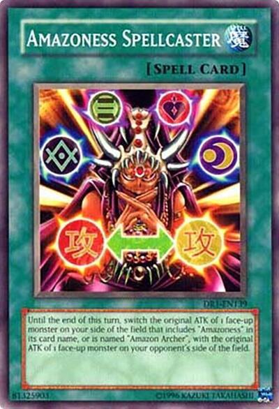 Amazoness Spellcaster (DR1-EN139) [Dark Revelation Volume 1]