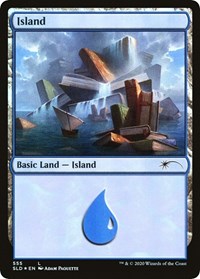 Island (555) (555) [Secret Lair Drop Series]