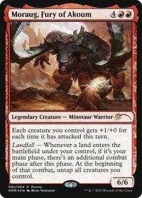 Moraug, Fury of Akoum (1) [Unique and Miscellaneous Promos]