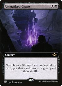 Unmarked Grave (Extended Art) (453) [Modern Horizons 2]
