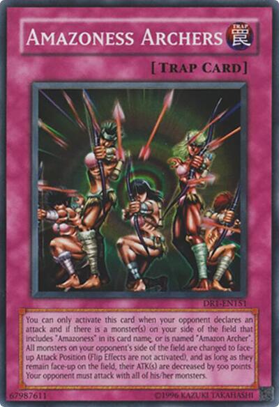 Amazoness Archers (DR1-EN151) [Dark Revelation Volume 1]