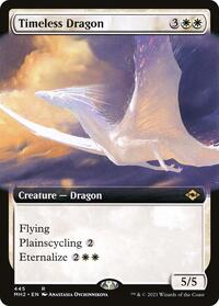 Timeless Dragon (Extended Art) (445) [Modern Horizons 2]