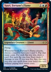 Yusri, Fortune's Flame (MH2 Bundle) (492) [Unique and Miscellaneous Promos]
