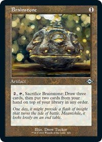 Brainstone (Retro Frame) (Foil Etched) (426) [Modern Horizons 2]