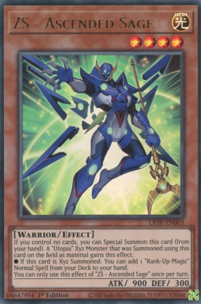 ZS - Ascended Sage (LIOV-EN003) [Lightning Overdrive]