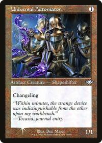 Universal Automaton (Retro Frame) (Foil Etched) (38) [Modern Horizons]