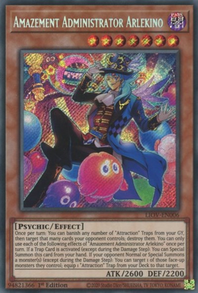Amazement Administrator Arlekino (LIOV-EN006) [Lightning Overdrive]