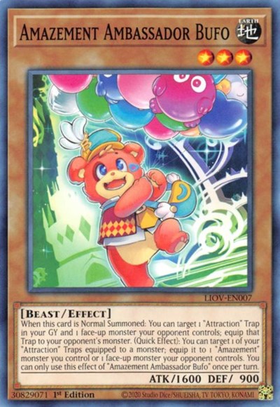 Amazement Ambassador Bufo (LIOV-EN007) [Lightning Overdrive]