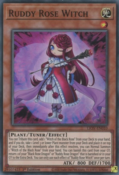Ruddy Rose Witch (LIOV-EN010) [Lightning Overdrive]