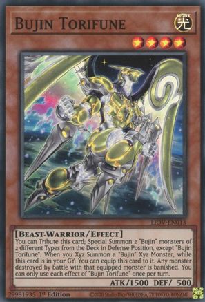 Bujin Torifune (LIOV-EN013) - Lightning Overdrive 1st Edition