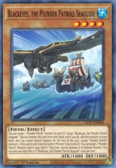 Blackeyes, the Plunder Patroll Seaguide (LIOV-EN018) [Lightning Overdrive]