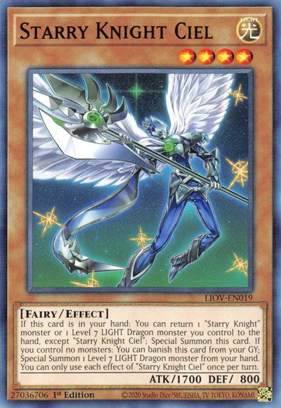 Starry Knight Ciel (LIOV-EN019) [Lightning Overdrive]