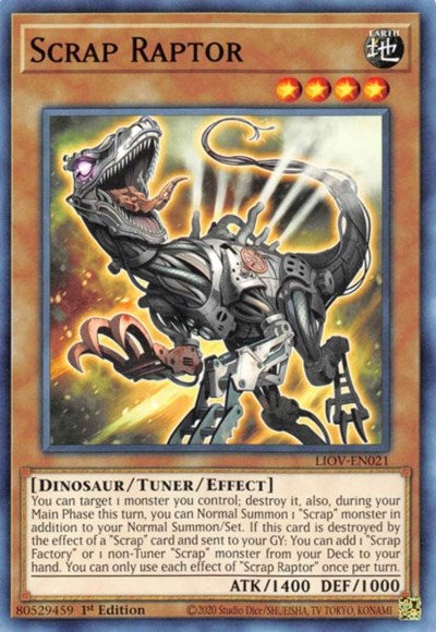 Scrap Raptor (LIOV-EN021) [Lightning Overdrive]