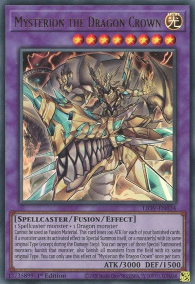Mysterion the Dragon Crown (LIOV-EN034) [Lightning Overdrive]