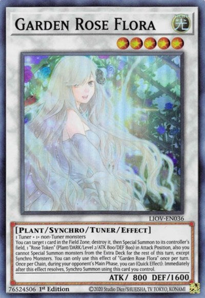 Garden Rose Flora (LIOV-EN036) [Lightning Overdrive]