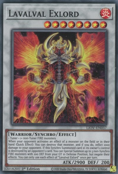 Lavalval Exlord (LIOV-EN037) [Lightning Overdrive]