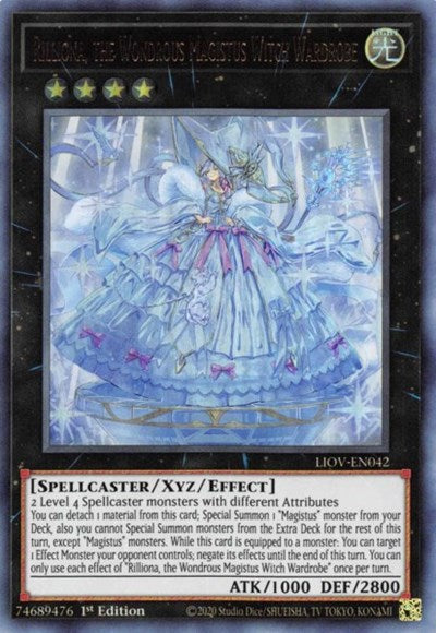 Rilliona, the Wondrous Magistus Witch Wardrobe (LIOV-EN042) [Lightning Overdrive]