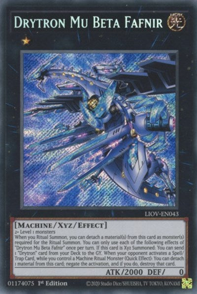Drytron Mu Beta Fafnir (LIOV-EN043) [Lightning Overdrive]