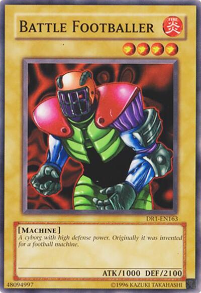 Battle Footballer (DR1-EN163) [Dark Revelation Volume 1]