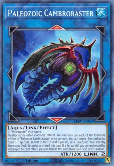 Paleozoic Cambroraster (LIOV-EN047) [Lightning Overdrive]