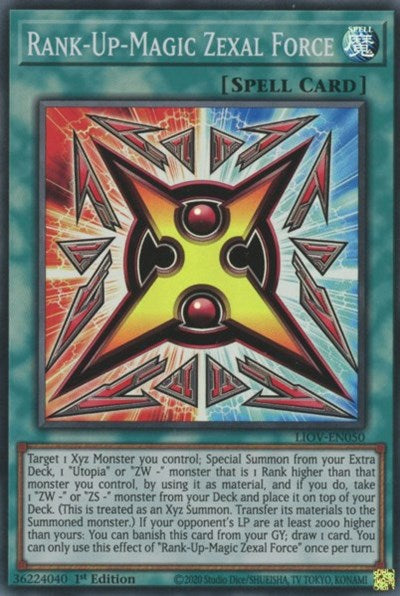 Rank-Up-Magic Zexal Force (LIOV-EN050) [Lightning Overdrive]