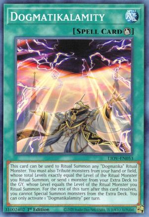 Dogmatikalamity (LIOV-EN053) - Lightning Overdrive 1st Edition