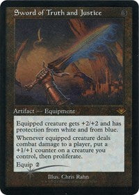 Sword of Truth and Justice (Retro Frame) (Foil Etched) (32) [Modern Horizons]