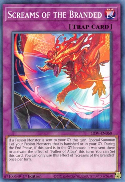 Screams of the Branded (LIOV-EN068) [Lightning Overdrive]