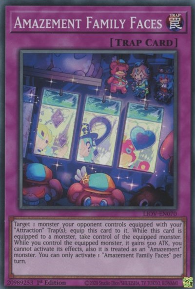 Amazement Family Faces (LIOV-EN070) [Lightning Overdrive]