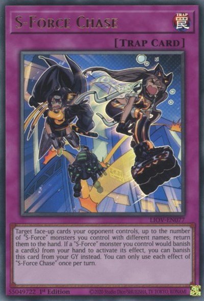 S-Force Chase (LIOV-EN077) [Lightning Overdrive]