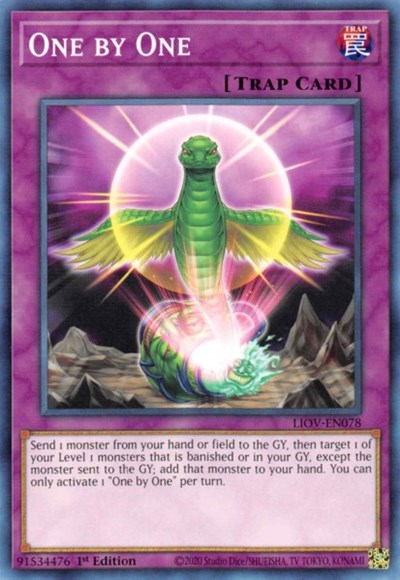 One by One (LIOV-EN078) [Lightning Overdrive]