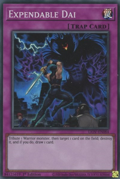 Expendable Dai (LIOV-EN084) [Lightning Overdrive]
