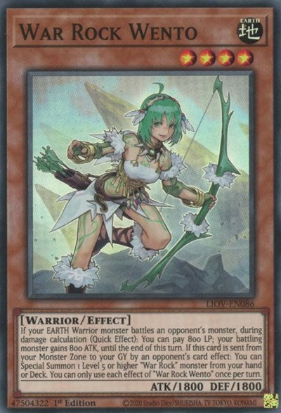 War Rock Wento (LIOV-EN086) [Lightning Overdrive]