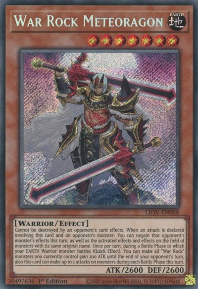 War Rock Meteoragon (LIOV-EN088) [Lightning Overdrive]