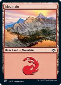 Mountain (488) (Foil Etched) (488) [Modern Horizons 2]