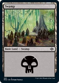 Swamp (485) (Foil Etched) (485) [Modern Horizons 2]