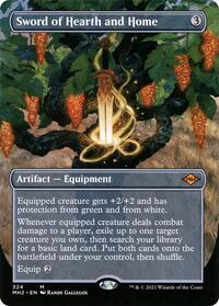 Sword of Hearth and Home (Borderless) (324) [Modern Horizons 2]