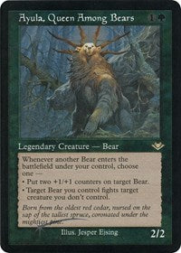 Ayula, Queen Among Bears (Retro Frame) (Foil Etched) (19) [Modern Horizons]