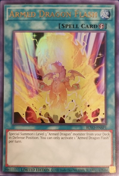 Armed Dragon Flash (BLVO-ENSP1) (BLVO-ENSP1) [Blazing Vortex]
