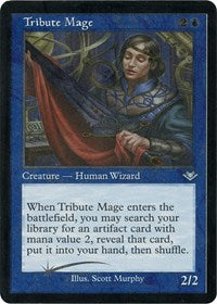 Tribute Mage (Retro Frame) (Foil Etched) (10) [Modern Horizons]