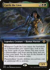 Carth the Lion (Extended Art) (464) [Modern Horizons 2]