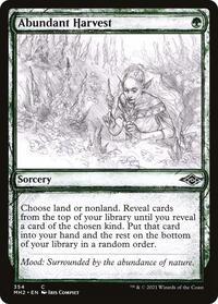 Abundant Harvest (Showcase) (354) [Modern Horizons 2]