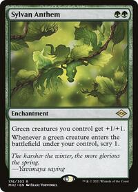 Sylvan Anthem (176) [Modern Horizons 2]
