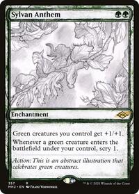 Sylvan Anthem (Showcase) (357) [Modern Horizons 2]