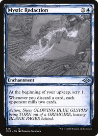 Mystic Redaction (Showcase) (338) [Modern Horizons 2]