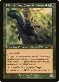 Chatterfang, Squirrel General (Retro Frame) (410) [Modern Horizons 2]