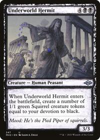 Underworld Hermit (Showcase) (347) [Modern Horizons 2]