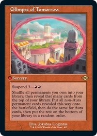 Glimpse of Tomorrow (Retro Frame) (Foil Etched) (407) [Modern Horizons 2]