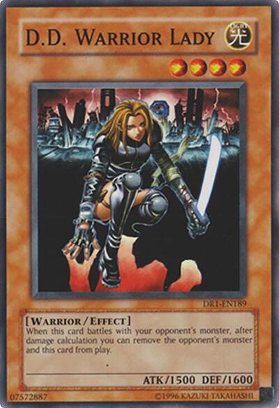 D.D. Warrior Lady (DR1-EN189) [Dark Revelation Volume 1]