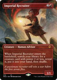 Imperial Recruiter (Borderless) (314) [Modern Horizons 2]